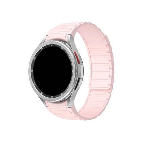 ���Ԍ��V���J�Q���x���g�ɓK������Samsung watch 6/5/4 40 44mm�r���v5Pro 45mm/6 4 Classic 42 46 43 47mm(Pink,Galaxy Watch 4 40mm)
