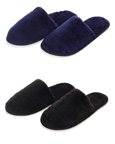 Image of Premium Fur Home Slippers For Women & Men For Winter Capet Slippers for Bedroom Indoor Carpet house slides