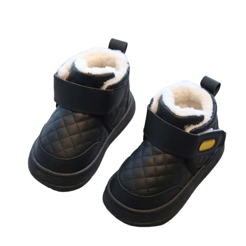 Genérico Bota De Nieve NiñA,Botas De Invierno Para NiñAs Botines Cortos Con Aislamiento TéRmico Y Resistente Al Agua Para NiñOs PequeñOs Que Juegan Al Aire Libre