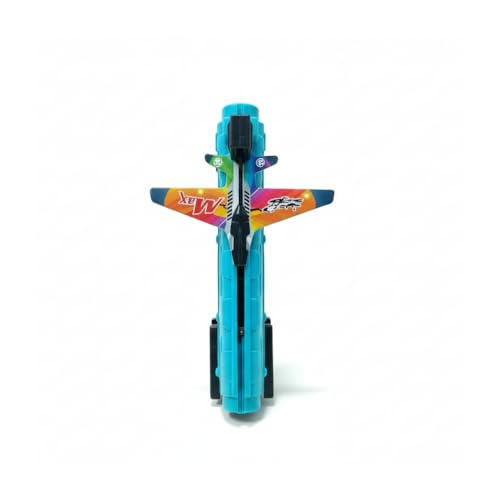 Image of Airplane Launcher Gun - Foam Airplane Launcher Toy (Multicolor) | Fun Outdoor Flying Glider & Disc Launcher for Kids | Ideal Gift for Boys & Girls Ages 5-12, Birthday & Party Toys