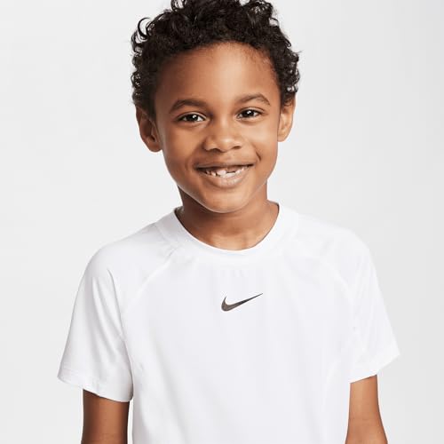 Nike Dri-FIT Pro Little Kids' Short Sleeve Top (86M786-001, White)3