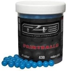 T4E Paintballs .43 Blue/Light Blue,430 Count,Jar