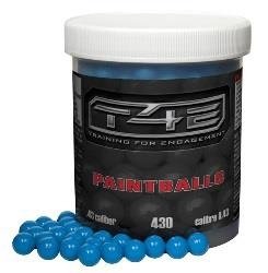 T4E Paintballs .43 Blue/Light Blue,430 Count,Jar