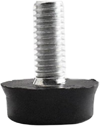 10 piezas de pies niveladores ajustables para muebles, alfombrilla de nivelación de tornillos en pies, protector de suelo para muebles, pies de base