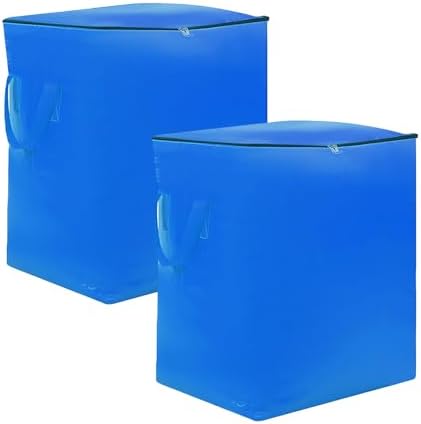 Bolsas de mudanza Extra Grandes, 2 Piezas 240L Bolsas para Guarda...