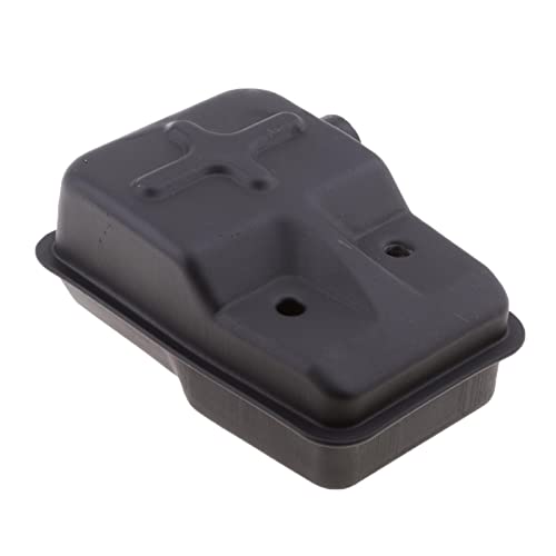 Pot d'échappement noir pocket bike pour optimiser les gaz 49cc
