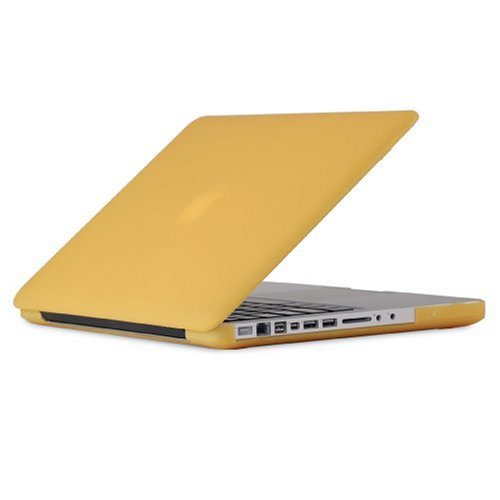 SPECK MacBook 13" Aluminum Unibody See Thru Satin YELLOW MB13AU-SAT-YEL-1