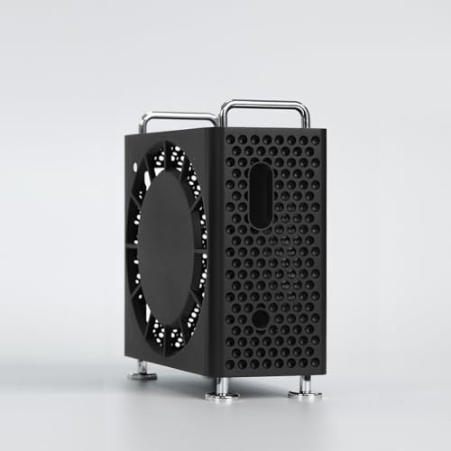 �V���[�V�p�P�[�X For Mac Mini M4/M4 Pro 2024 �p�V���[�V ABS �c�^�R���s���[�^�[�P�[�X �ی�h�o�u���P�b�g ���[�X�^���h ���M �����X�^���h DIY PC �p�[�c �C�菝�h�~ �ȃX�y�[�X �n���h�w���h ���@�\ �g�тɕ֗� F