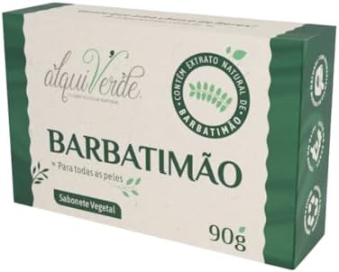 Kit com 6 Unidades Sabonete Vegetal Alquiverde de Barbatimão 90g ...