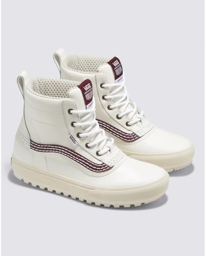 Vans Vans - Unisex Standard Mid Snow MTE Shoes, Color Benny Urban Marshmallow/Burgundy, Size: 9 D(M) US Mens / 10.5 B(M) US Womens
