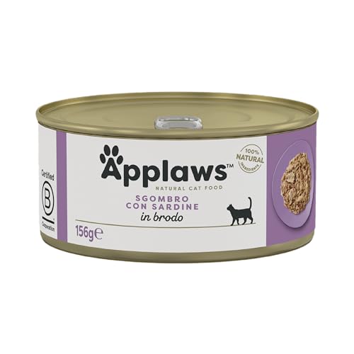 Applaws Cat Tin 1x(24x156g) Mackerel with Sardine