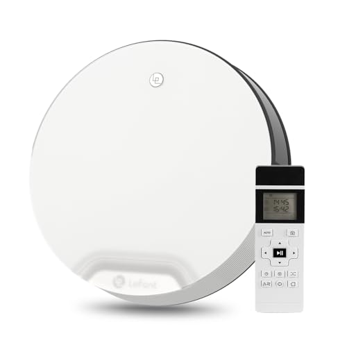 Lefant Aspirateur Robot avec Télécommande N1,4500Pa Puissant Aspiration,165min d'Autonomie,...