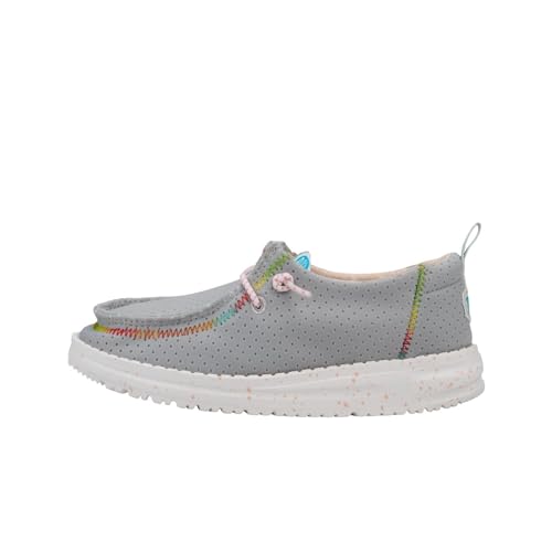 Image of Hey Dude Kids Wendy Perf Neoprene (Toddler) - Shoes for Kids - Fabric Upper - Memory Foam - Elastic Laces
