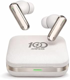 100 AMPERE Pro VII Air True Wireless Earbuds | 53dB ANC | 50H Battery | Dual Pairing Bluetooth Headphones | 24-Bit Spatial Price In India