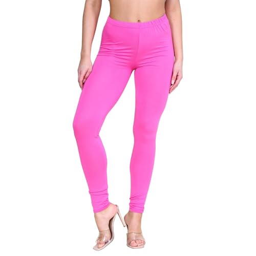 Leggings de microfibra Janisramone para mujer con cintura elástica