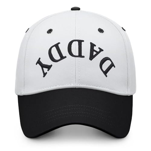 Image of Mothers Day Snapback,Adjustable Embroidered Mom Dad Trucker Hat,Cotton Baseball Cap