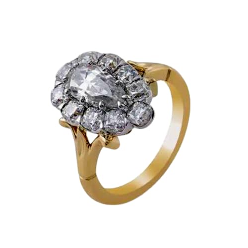 Bague pour femme en argent et moissanite le cadeau idéal pour un anniversaire