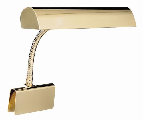 House of Troy GP14-61 Grand Piano 14" Portable Lamp, Polished Brass