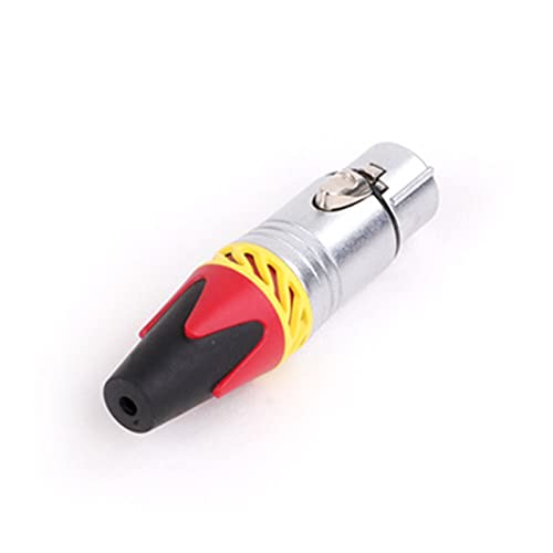 Conector XLR 3 pines enchufe MIC macho adaptador hembra 10 piezas terminales cable 7