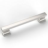 9BUILD 5 Inch(128mm) 10 Pack Kitchen Cabinet Handles Brushed Satin Nickel Cabinet Pulls Kitchen Cabi