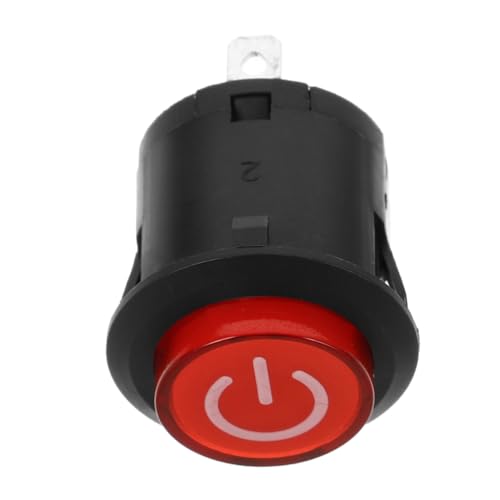 SUPVOX Botón Pulsador para Coche Eléctrico Infantil Interruptor de Encendido para Juguetes Eléctricos Fácil Instalación Accesorio de Repuesto para Moto Eléctrica Estructura Resistente Manejo Sencillo