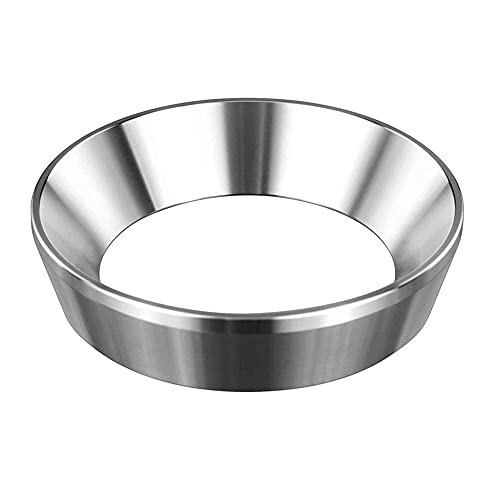 LuukUP Kaffee Dosierring-Espresso Dosierung Trichter-Edelstahl Kaffee Dosierung Ring Kaffee Maschine Zubehör-Notwendige Werkzeug für Hand-Made Kaffee (54mm) Cover