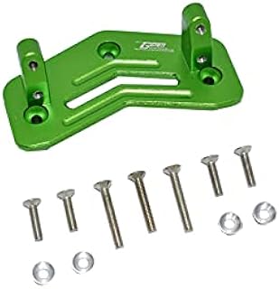 GPM for LOSI 1/8 LMT 4WD Solid AXLE LOS04022 Aluminum SERVO Mount -12PC Set (Green)