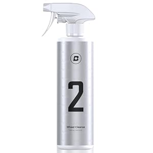 Blask No.2 Wheel Cleanse – Wheel and Tire Cleaner Spray | Versatile Formula for Spotless Cleaning | Use on All Wheel Finishes (Minus Chrome) | Car Detailing Essential (16.91oz)