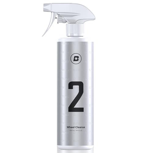 BLASK Wheel Cleaner (16.91oz) - All in One Tire & Wheel Cleaner Spray for Car Detailing | Perfect for Rim Cleaning & Brake Dust Remover | Versatile Formula, Spotless Cleaning for Cars, Motorcyles & RV