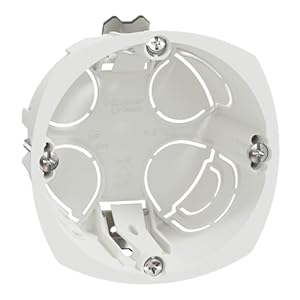 schneider electric multifix boîte d'encastrement Ø 67mm prof 40mm 1 poste imt35914