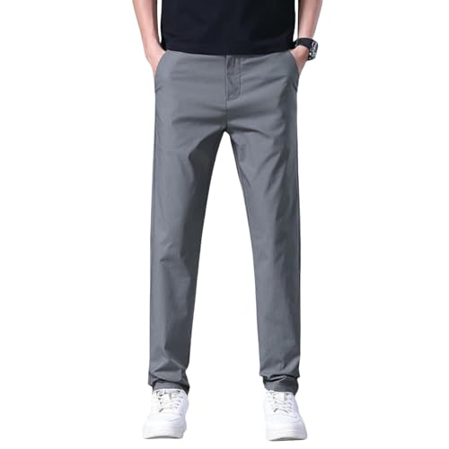 Men's Summer Business Loose Straight Versatile Casual Pants