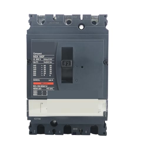 Disjoncteur NSX160F 3P 100A LV430831 de puissance tetrapolaire pour protection moteur pas cher