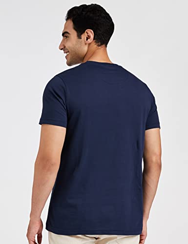 Image of Amazon Brand - Symbol Men's Solid Cotton T Shirt | Plain | V Neck | Half Sleeve-Regular Fit | Combo Pack of 3 (Available in Plus Sizes)