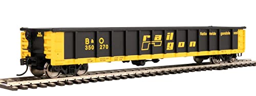 Walthers HO Scale 53' Railgon Gondola Baltimore & Ohio/B&O (Patched) #350211