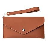 MHADBKH Elegante Handy-Geldbörse aus PU-Leder, Einhandbedienung, perfekter Begleiter für geschäftige Lebensstile und Mode-Enthusiasten, Pendler