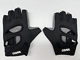 COFIT Gym Handschuhe für Damen und Herren, atmungsaktive Anti-Rutsch-Gewichtheberhandschuhe mit Handgelenkstütze und Handflächenschutz für Fitness & Krafttraining - Schwarz S