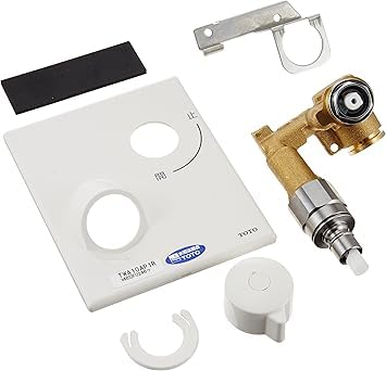 TOTO 洗濯機用横水栓(埋込、ホース接続形、緊急止水、樹脂配管用、寒冷