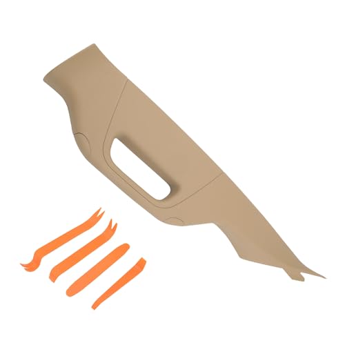 HQPASFY A Pillar Grab Handle Interior Trim Left Driver Side (Tan)