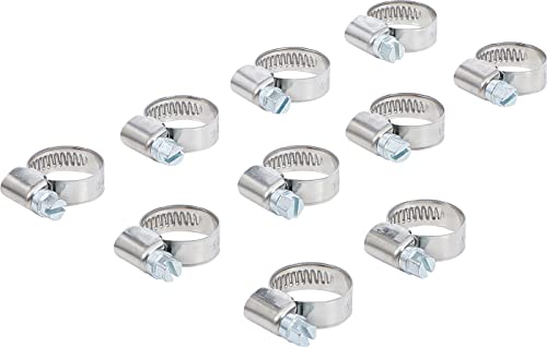 BGS 8095-12x20 | Hose Clamps | Stainless | 12 x 20 mm | 10 pcs.