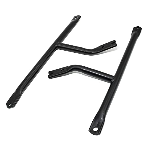 SET Obergurtstützstrebe rechts / links, schwarz beschichtet - S50, S51, S53, S70, S83 - B, C Straßenausführung