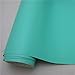 HSIOVE Schwarz Mattgrau Vinyl Film Wrap Wraps Folienblatt Blau Aufkleber Blase Free Console Computerabdeckung (Color Name : Robin Egg Blue, Size : 152X20 cm)
