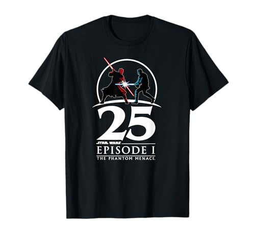 Star Wars Episode I 25th Anniversary Darth Maul vs. Obi-Wan Camiseta