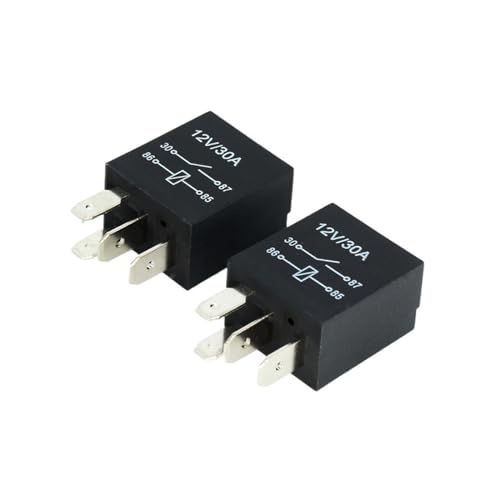 Relé violeta V6 12V 4PIN de 30A que soluciona fallos de climatización 2