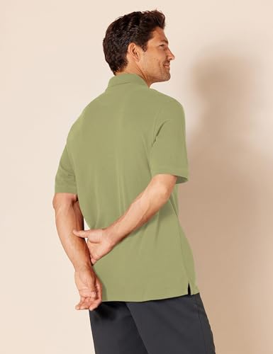Image of Amazon Essentials Men's Regular-Fit Short Sleeve Cotton Pique Polo Shirt (Available in Big & Tall)
