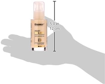 Energy Cosmetics Velvet Golden Milk Hair Serum With Marula Oil, Smooth, Glowing & Shiny Hair, Frizz Free & Non Greasy Hair Serum, Ideal For All Hair Types, 60ml
