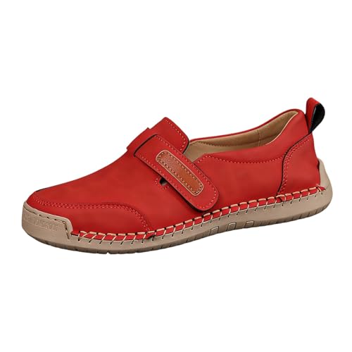 Mocassins sans lacet d'été en daim pour flânerie marine