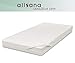 Produktbild allsana Sensitive Care Matratzen-Topper-Bezug 160x200x8cm, Allergie Bettwäsche für Topper, Anti Milben Bezug für Boxspringbetten