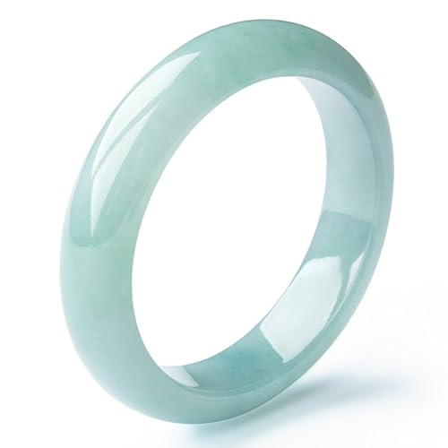 Bracelet jonc en jade naturel 57 mm, accessoire feng shui pour votre style quotidien