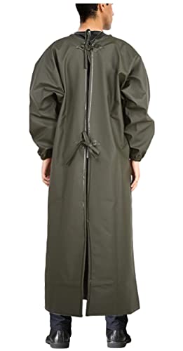 Macacão à prova d'água, resistente a álcalis, resistente a álcalis, macio, de manga comprida, roupa