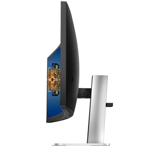 Image of HP Series 5 Pro 34-inch 534pm Curved 2K WQHD Conferencing Monitor 2-Pack Bundled with Desk Mount Stand, USB-C Multiport G5 Dock, MK670 Wireless Keyboard & Mouse, Gel Mouse & Wrist Pad